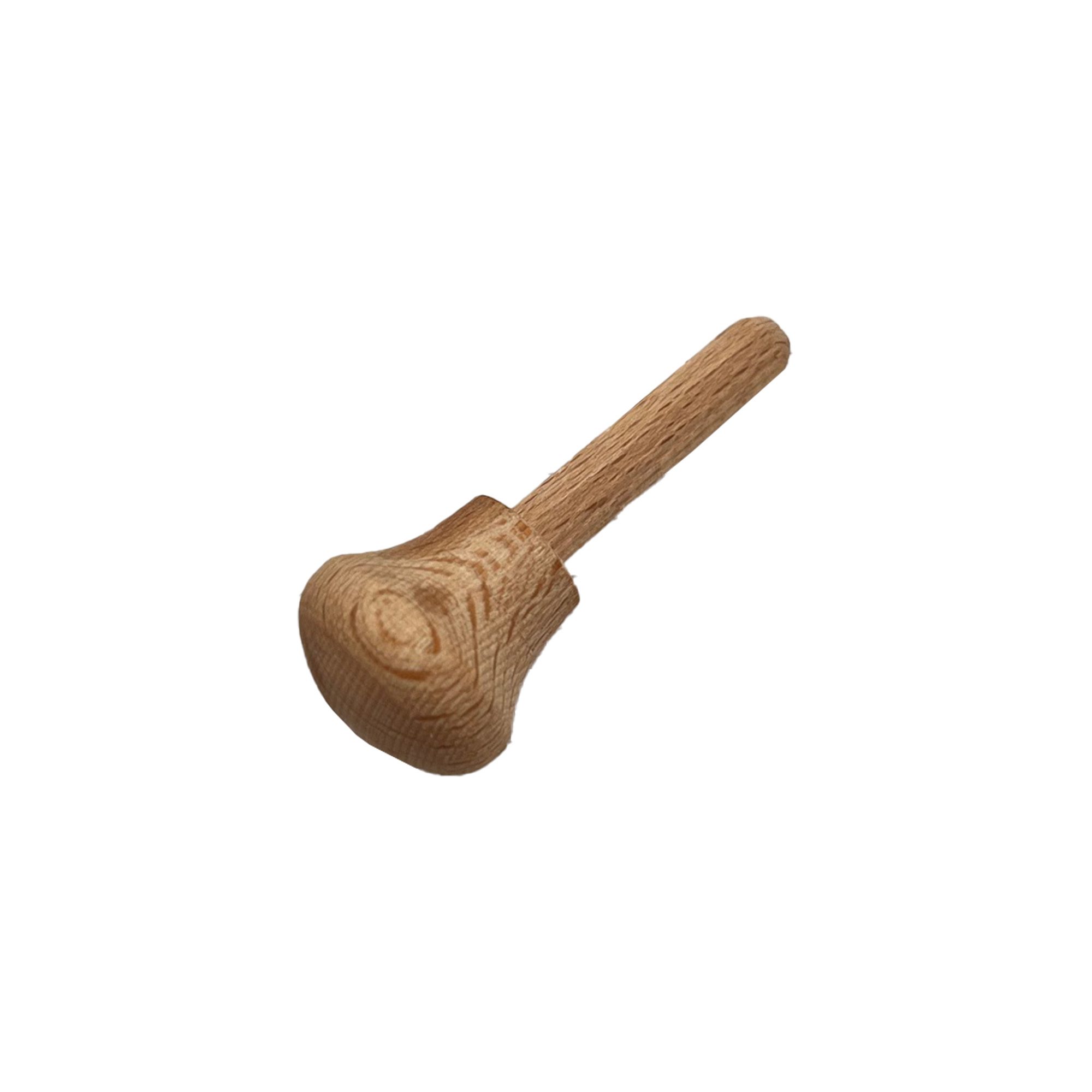 Pomos de madera artesanos largo 30 mm